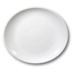 Assiette steak - Porcelaine ø30,5x28,5 cm - Tivoli