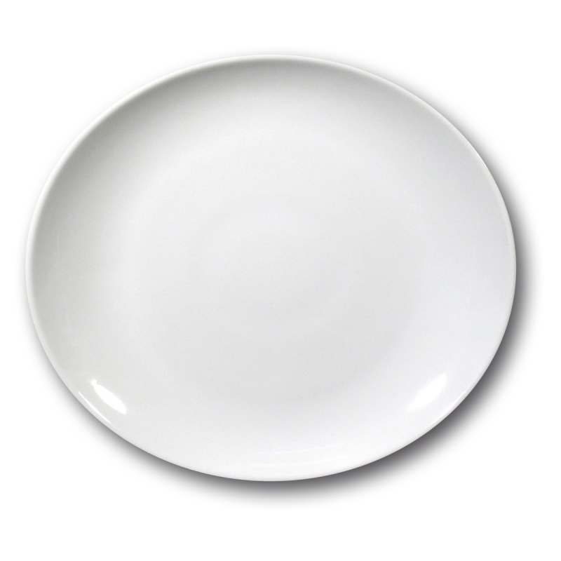 Assiette steak - Porcelaine ø30,5x28,5 cm - Tivoli