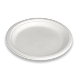 Assiette en fibre de canne Ø 18 cm