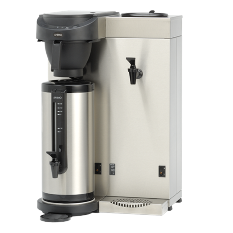 Machine à café inox 1 thermos 2,4L – Tirage eau chaude – Collectivités Machine à café inox 1 thermos 2,4L – Tirage eau chaude – Collectivités