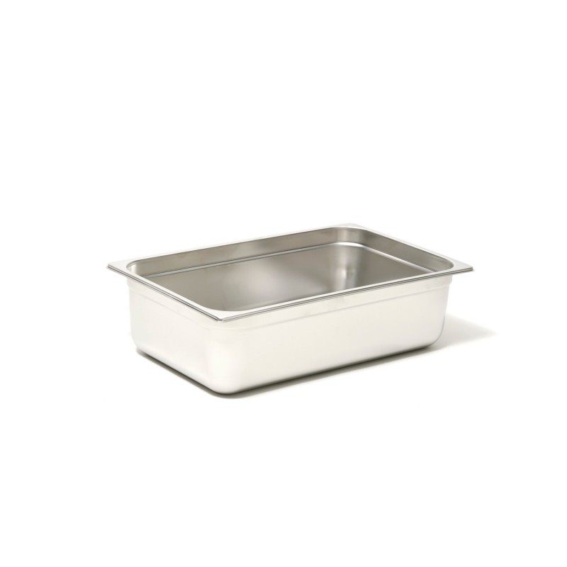Bac GN1/1 - Plein - Hauteur 55 mm - Inox 18/10