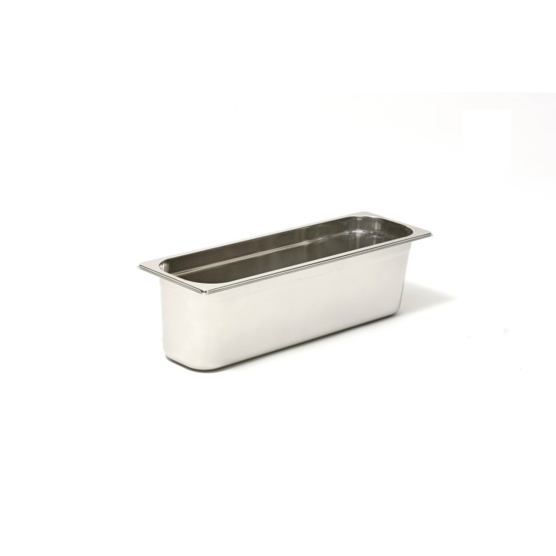 Bac GN2/4 - Plein - Hauteur 150 mm - Inox 18/10