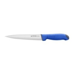 Couteau à saigner Fischer 23 cm – Manche bleu HACCP
