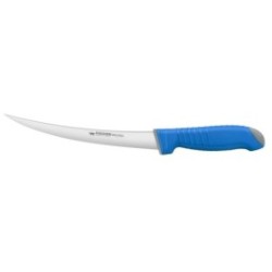Couteau à filet de poisson Fischer 19 cm – Manche bleu bi-matière HACC