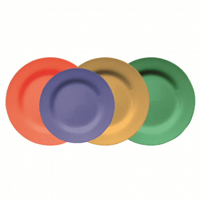 ASSIETTE 23 CM JAUNE MELANINE