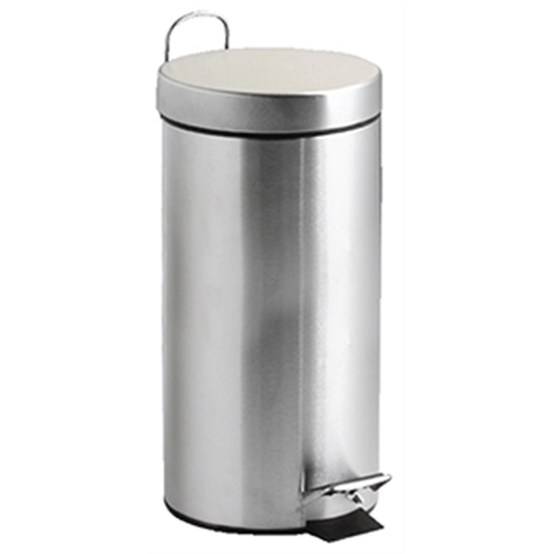 POUBELLE PEDALE METAL 30L INOX / JUSQU A EPUIS PUIS MABEL MB30A