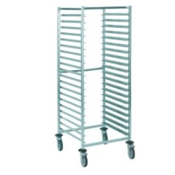 Chariot euronorme 800x400 - 20 niveaux inox - H1785