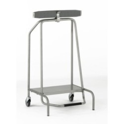 PORTE-SACS AVEC OUVERTURE A PINCE POUR SACS DE 100 LITRES