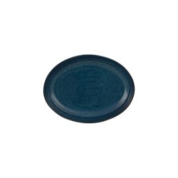 Assiette oblong - Grès Ø 27x20x4,5 cm - Gemstone