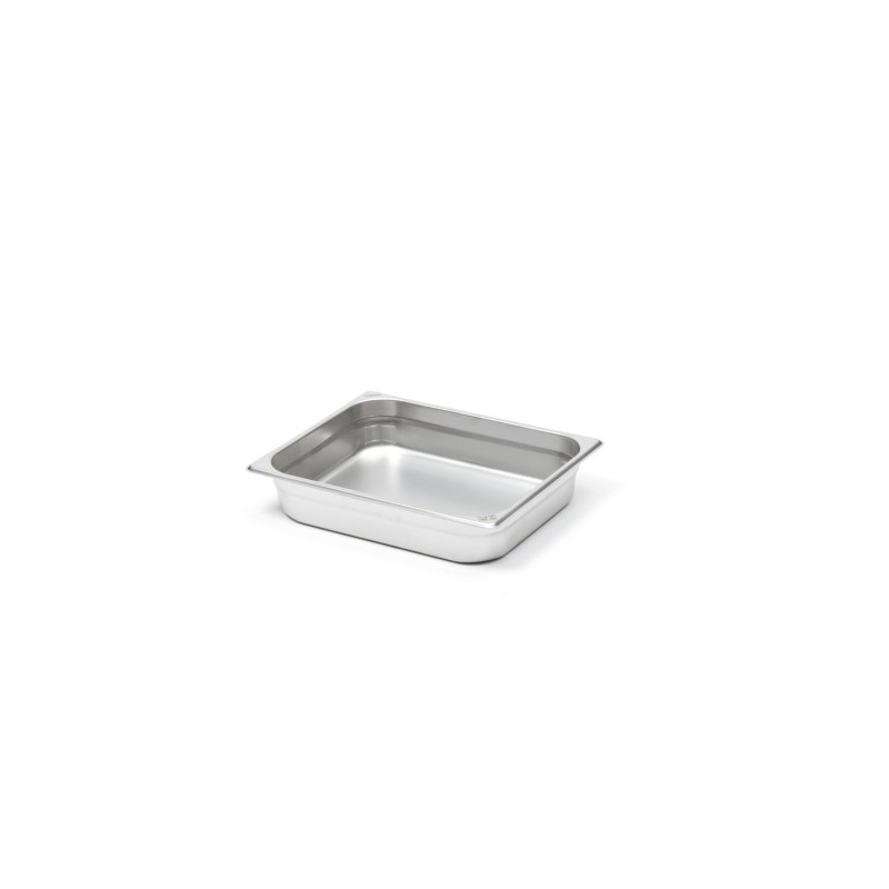 Bac GN1/3 - Plein - Hauteur 55 mm - Inox 18/10