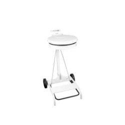 Support de sac 110 L - 580x520x990 mm - Acier blanc