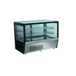 Vitrine réfrigérée droite 159 L +3/+8°C - LED - Dixell