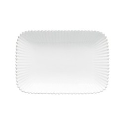 Assiette rectangulaire -Grès 30x21 cm- Pearl