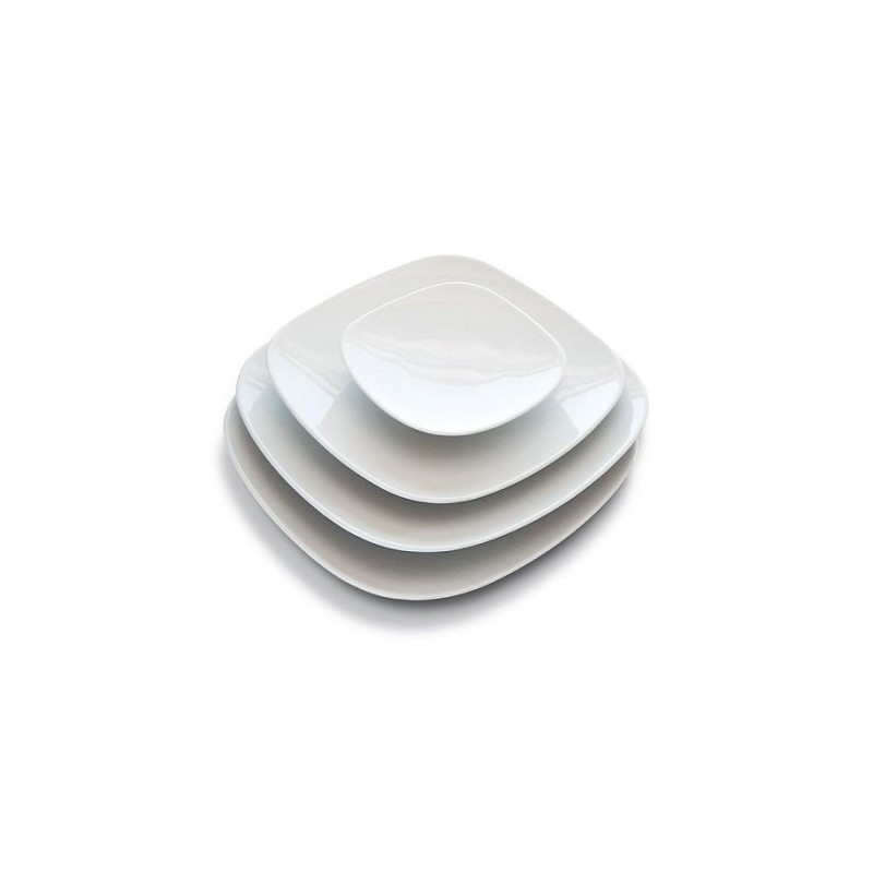 Assiette - Porcelaine 21x21 cm - Danubio