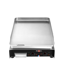 Plancha électrique Krampouz 2x2700 W - 475x675x216 mm