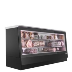 Vitrine de maturation 1400 mm 470 L noire - VC1400MDAB