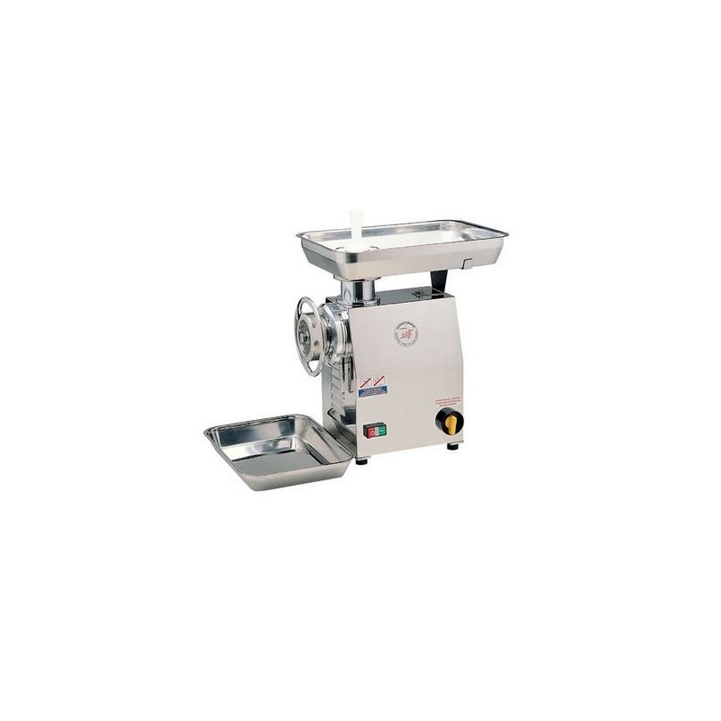 Hachoir professionnel 98 triphasé – Double coupe Ø98 mm – 500 kg/h