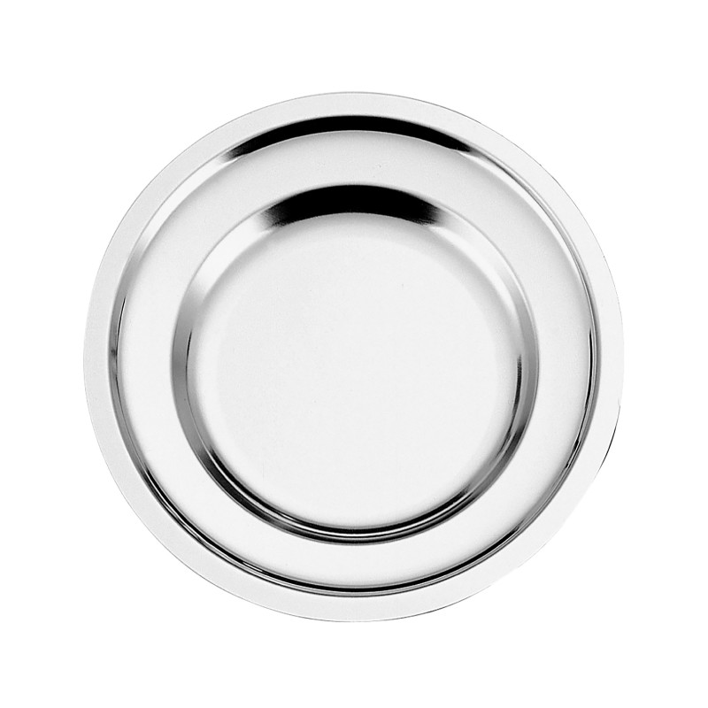 Plat rond - Inox ø 30 cm - UNI