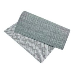 Set de table - Osier 30x40 cm - Acier blanc/acier