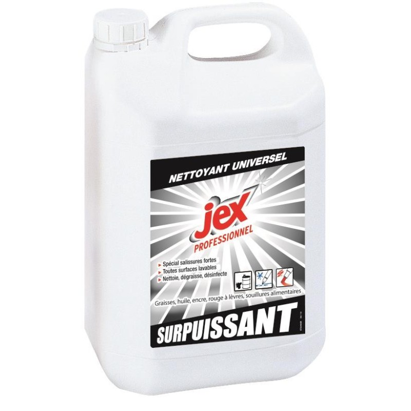 Nettoyant surpuissant - Bidon 5 L - JEX