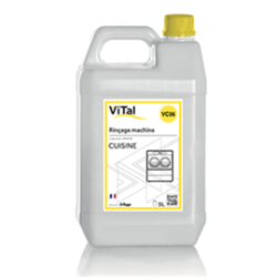 Liquide rinçage machine - Eau dure - Bidon 5 L