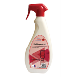 Nettoyant 4D - Vaporisateur 750 ml - Détartrant