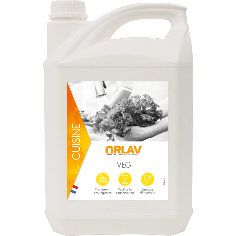 Deterquat VEG décontaminant légumes - Bidon 5 L