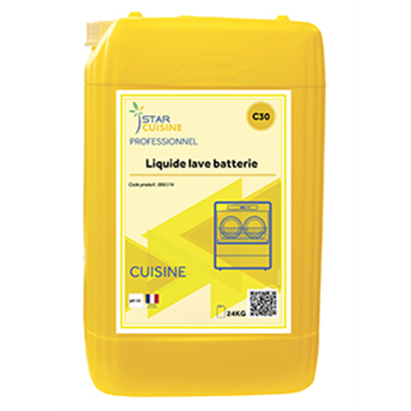 Liquide lave-batterie - Bidon 24 kg