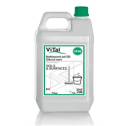 Nettoyant 2D neutre - Bidon 5 L - Citron