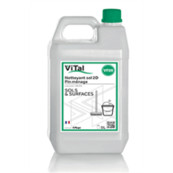 Nettoyant 2D neutre - Bidon 5 L - Pin