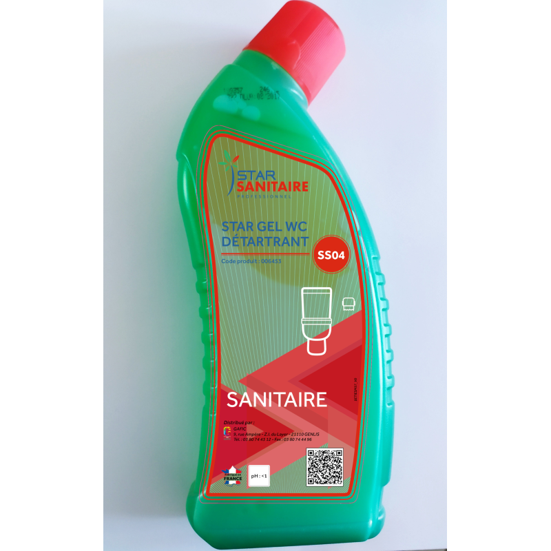 Gel WC Détartrant