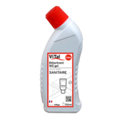 Détartrant gel WC - Flacon 750 ml
