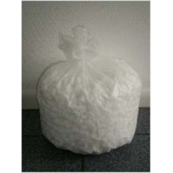 Sac poubelle 20L- Haute densité -Blanc 45x45 cm