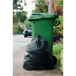 Sac poubelle 110L- Haute densité -Noir 70x108cm