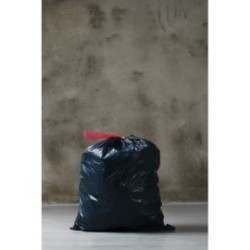 Sac poubelle 100L- Basse densité -Noir 82x85cm
