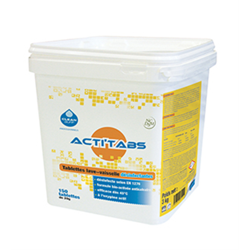 Tablette bactéricide fongicide - Seau de 3 kg