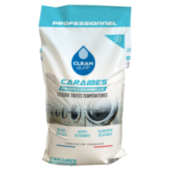 Lessive vêtement de travail CS Caraïbes - Sac 15 kg