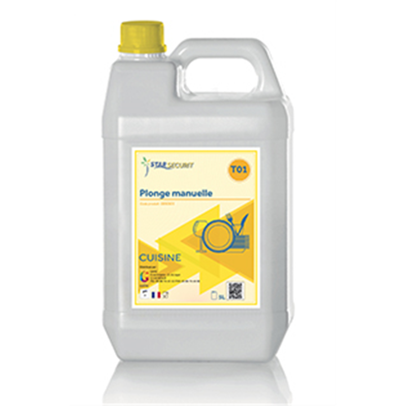 Liquide lavage plonge manuelle - Bidon 5 L