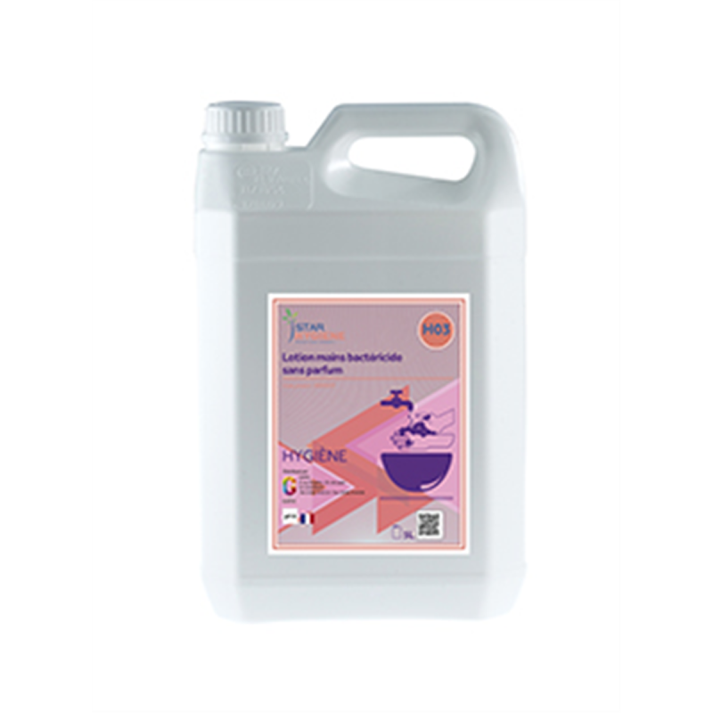 Savon mains bactéricide - Bidon 5 L