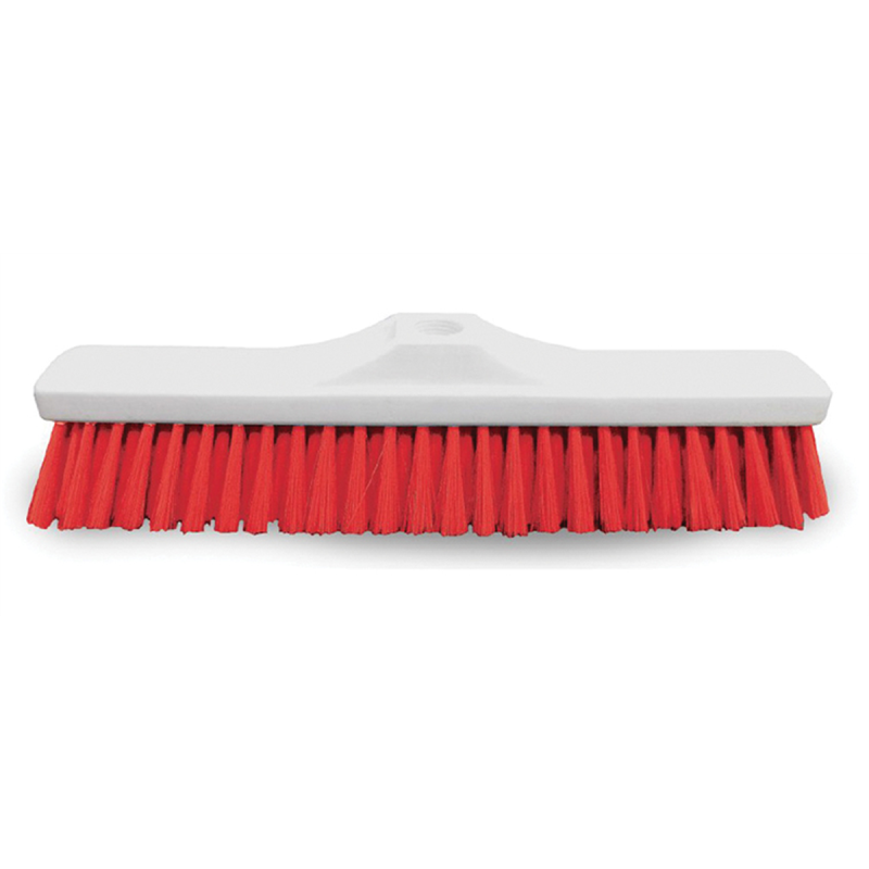 Balai droit 37,5 cm - Doux - Rouge