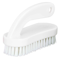 Brosse à ongle avec poignée - Blanc