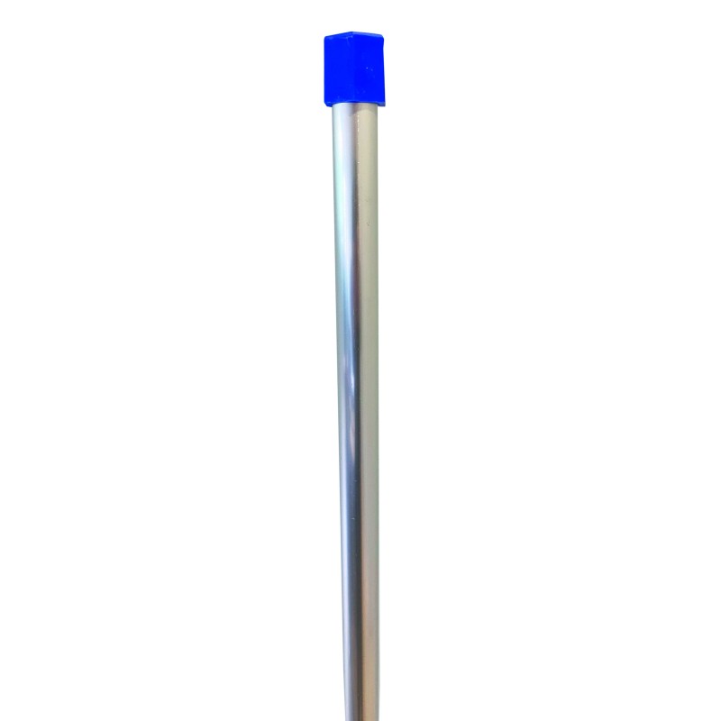 Manche aluminium 140 cm - Tête hexagonale