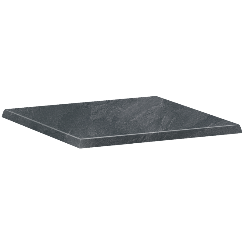 Plateau 110x70 cm - Dark slate - Compact Line