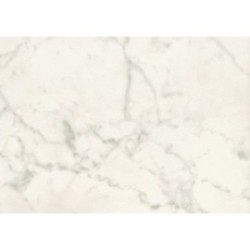 Plateau 110x70 cm - Marbre blanc - Compact Line
