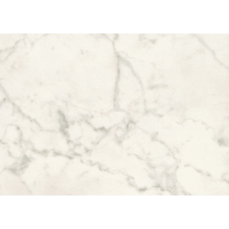 Plateau 110x70 cm - Marbre blanc - Compact Line