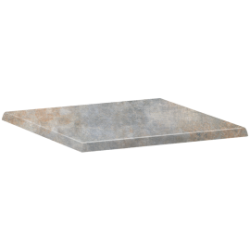 Plateaux stratifiés 70x70 cm - Zinc - Smartline