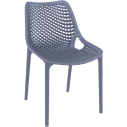 CHAISE AIR GRIS FONCE