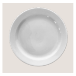 Assiette plate - Porcelaine ø 24 cm - Ventoux