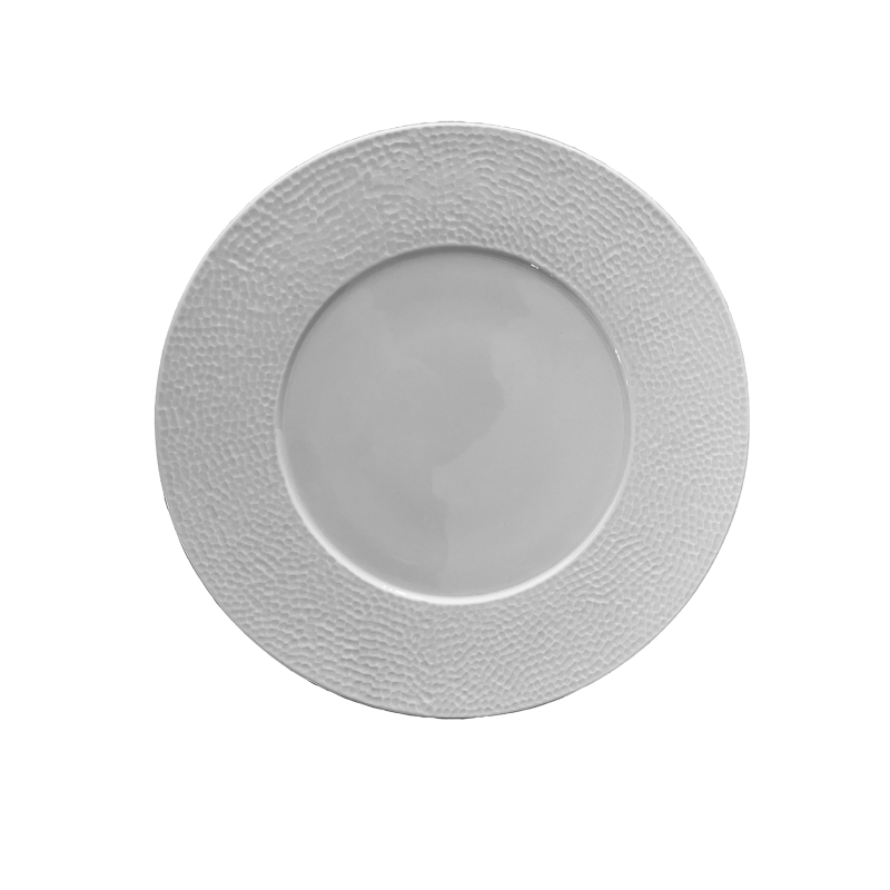 Assiette présentation - Porcelaine ø 31 cm - Bulle