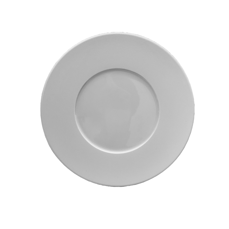 Assiette plate - Porcelaine ø 27 cm - Velours